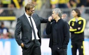 Klopp met Mourinho
